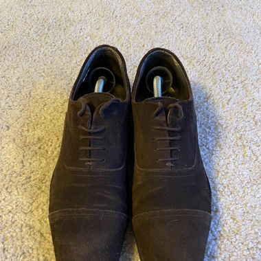 Derby homme Azzaro brun en cuir