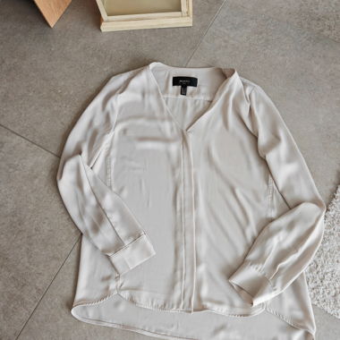 Elegant beige Mango blouse size XS