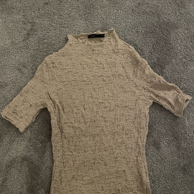 Top beige Padini maniche corte S