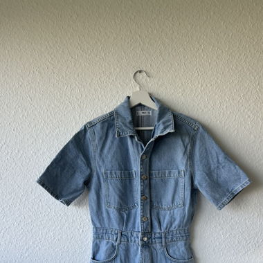 Combinaison en jeans Mango