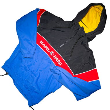 Karl Kani hooded windbreaker M