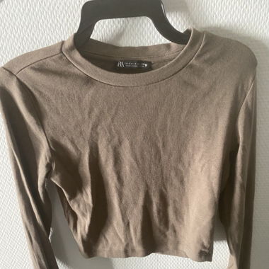 Langarmshirt Cropped