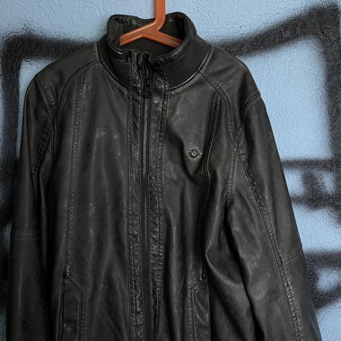 Leder Jacke