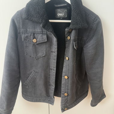 Veste en jean ONLY avec doublure Teddy