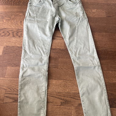 PLEASE Jeans skinny gris clair