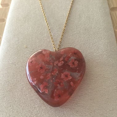 Handmade Collier en forme de cœur