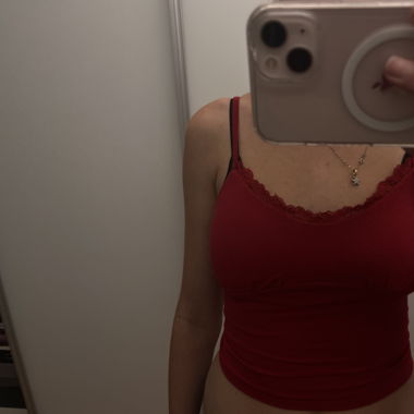 Rotes Crop top