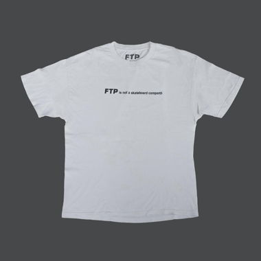 FTP Is Not A Skateboard Company T-Shirt White