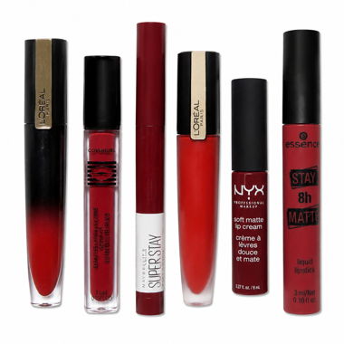 Red Liquid Lipstick Set