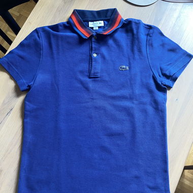 Polo Lacoste bleu 
