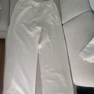 Pantaloni Casual Bianchi