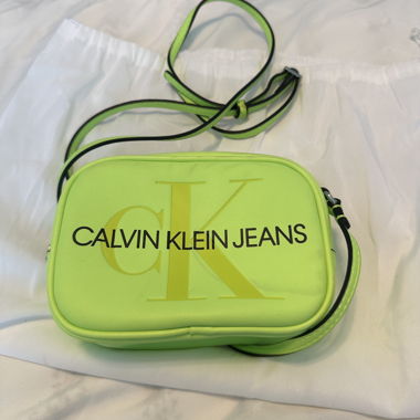 Sac bandoulière en jean Calvin Klein