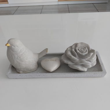 Dekoration aus Beton