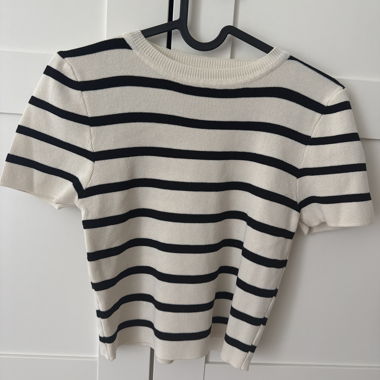 Striped Knit Top