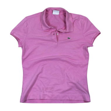 Polo Lacoste da donna rosa