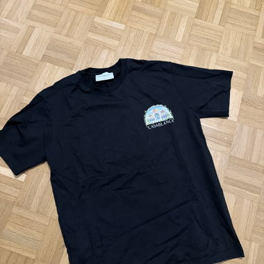 T-shirt Casablanca noir