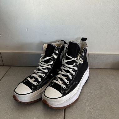 Black Platform Converse