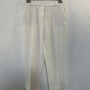Pantaloni color avorio Mango