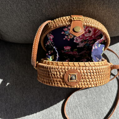 Geflochtene Strandtasche 