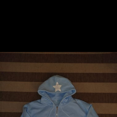 BABY BLUE DTY ZIPPER