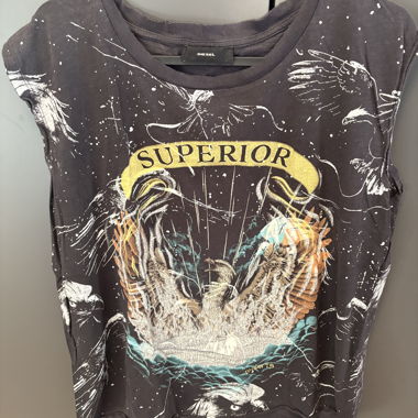 T-shirt Diesel graphique