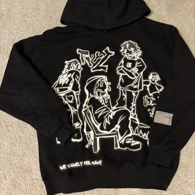 Hoodie baggy Y2K