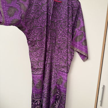 Purple patterned Kimono