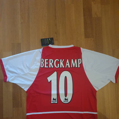 Arsenal Jersey Berhkamp #10 Size M Season 02/03