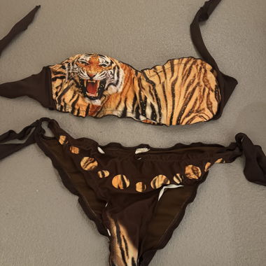 Bikini tigre marrone taglia 38
