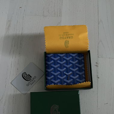 Goyard Saint Portmonaie Blue