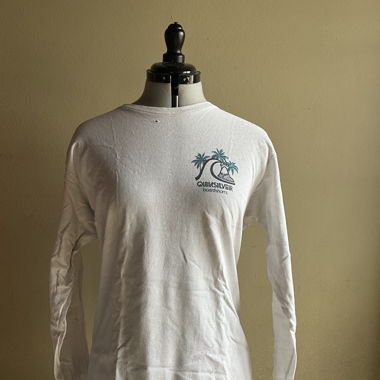 Quiksilver Longsleeve bianco