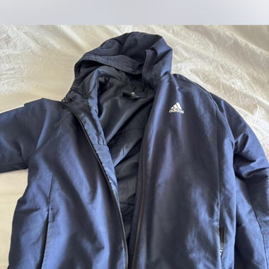 blue adidas jacket