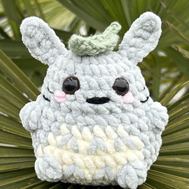 Figurine Totoro Ghibli - Fait main ! 11x9x8cm