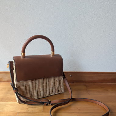 Korbhandtasche