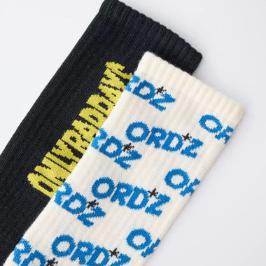 Pack of 2 pairs of long boys' socks
