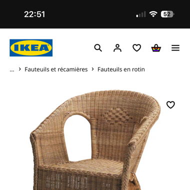 Fauteuil bambou