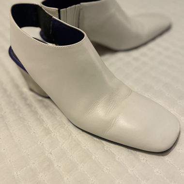 Mules CELINE en cuir avec talon bloc taille 39
