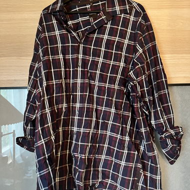 Chemise à carreaux