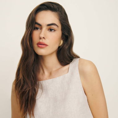 Reformation Linen Top