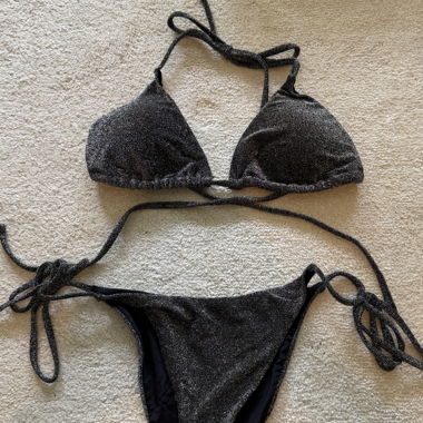 Berlook glitter bikini set