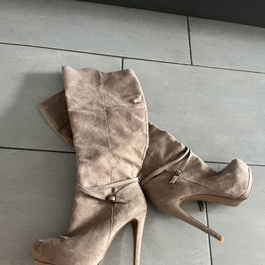 Bottes daim 