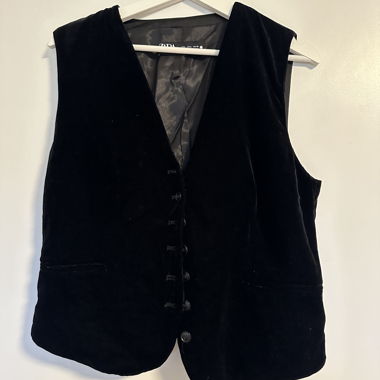 velvet vest