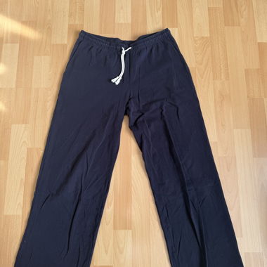 Pantaloni in jersey scuri con coulisse