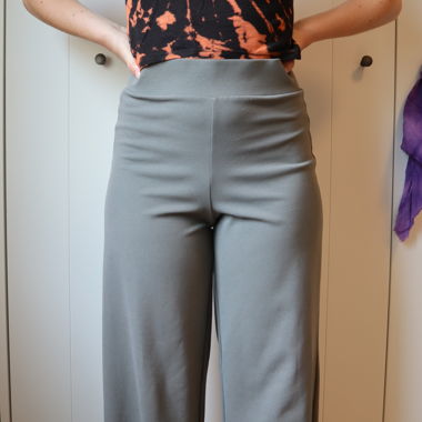 WIDE LEG TROUSERS - Stoffhose