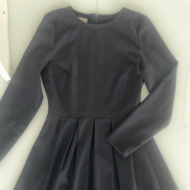 Stefanel Empire Kleid gr. xs dunkelblau neu 