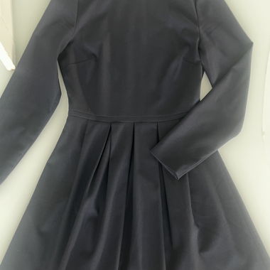 Stefanel Empire Kleid gr. xs dunkelblau neu 
