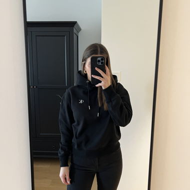 Hoodie Calvin Klein Jeans noir