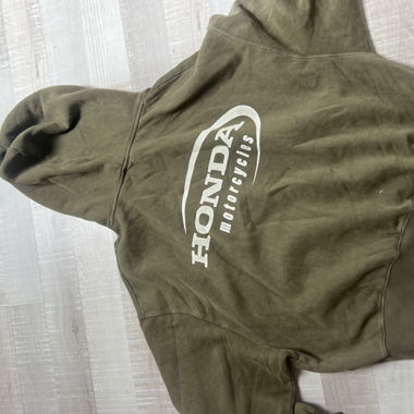 Honda Hoodie in Khaki