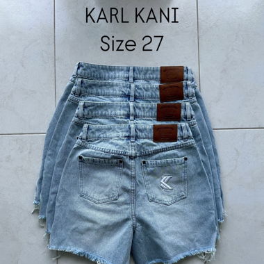 NEW KARL KANI JEANS SHORTS
