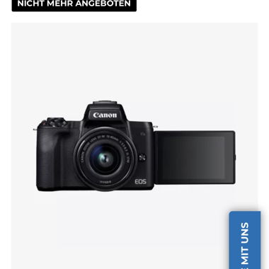 CANON EOS M50 black inkl. EF-M 15-45mm